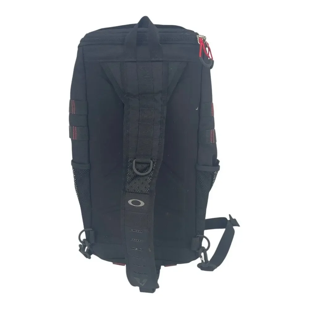 Oakley Extractor Sling Pack Backpack Black, Universal Fit, Y2K Tech Red, 90s Zip